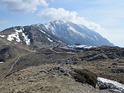 Mit der Seilbahn geht es zurück nach Malcesine