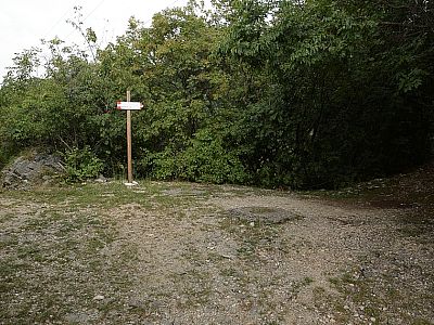 Hier biegen wir rechts ab...