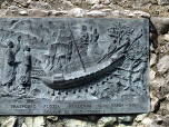 Ein Relief erinnert an die venezianische Heldentat 