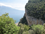Der Blick zurück ins  Valle di San Michele