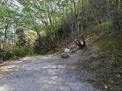 ... an dem wir wieder aufs Rad wechseln und nach Riva fahren.