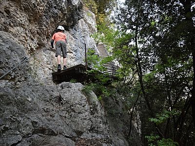 Die Treppen sind nicht schwer zu gehen...