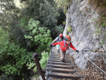 Die Treppe von oben