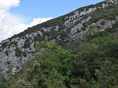In der Bildmitte sind die zahlreichen Treppen zu erkennen