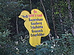 Der Weg ist kaum zu verfehlen