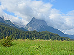...mit Blick zum Waxenstein...
