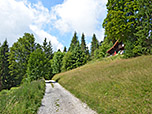 Vorbei am Drehmöserhütte...