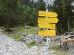 Viele nutzen die Hütte als Übernachtungsmöglichkeit auf dem Weg zur Zugspitze