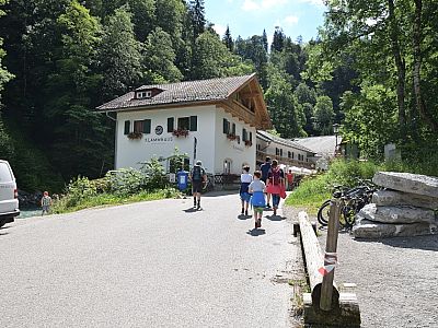 Im Klammhaus kann man sich nochmal stärken