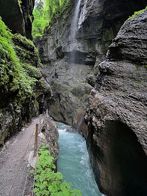 Nun beginnt der romantische Teil der Wanderung