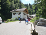 Im Klammhaus kann man sich nochmal stärken