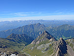 Blick zu den Stubaier Alpen