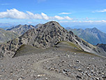 ...zügig bergab Richtung Rauhtaljoch