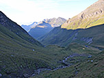 Blick zurück zur Brixner Hütte