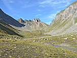 Blick zur Sandspitze und zum Pfunderer Jöchl