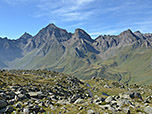 Blick zur Wurmaulspitze und zur Steinkarscharte