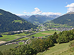 Blick auf das Eisacktal