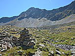 Wir passieren den Fuß der Hochgrubbachspitze...