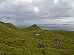 Aussichtspunkt über dem Sound of Raasay