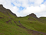 Wir peilen den Sattel östlich des Storr an