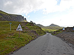 Ausgangspunkt ist die Straße, die Staffin mit Uig verbindet