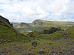 Nochmal der Blick zum Berg Bioda Buidhe