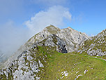Blick zurück zur Hafelekarspitze