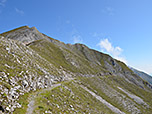 Wir queren an der Gleirschspitze vorbei
