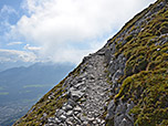 Anstieg zur Hafelekarspitze