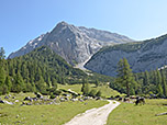 Blick auf die Speckkarspitze...