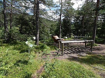 Nach einem kleinen Spielplatz an der Isar, ...