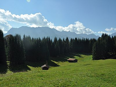 Die Aussicht nach Süden