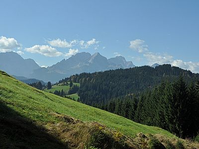 Der Blick auf die Alpspitze ist wunderschön
