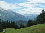 Links die Brunnsteinspitze (2179 m)