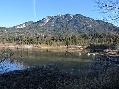 Der Blick über den See zum Signalkopf