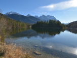 Von hier hat man die beste Sicht auf das Karwendelgebirge