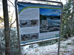 Die 2. Station der 25 Informationstafeln des Isar-Natur-Erlebniswegs