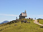 Die kleine Kapelle an der Steinlingalm