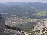 Von der Bergstation auf Mittenwald