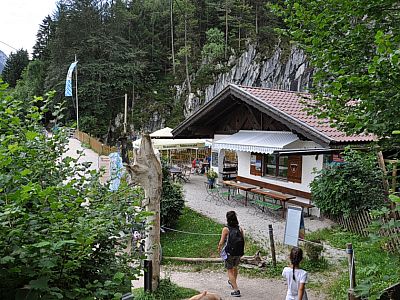 Das  Mittenwalder Klammkiosk