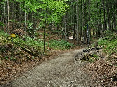kurz vor der Deutsch-Österreichischen Grenze.