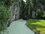 Wir verlassen die Klamm...