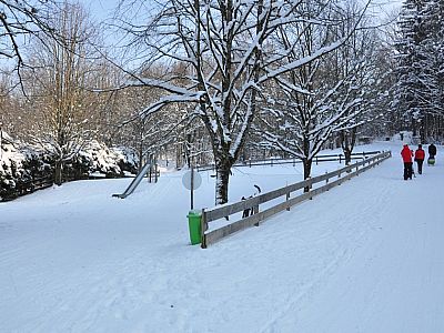 Nach dem Spielplatz...