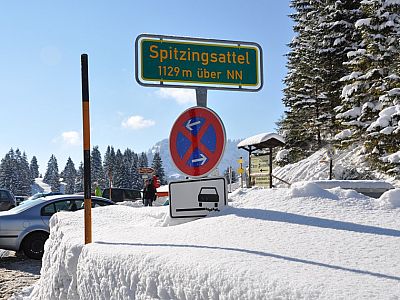 Der Spitzingsattel ist der Startpunkt