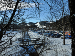Die Prien und der Wanderparkplatz Geigelstein