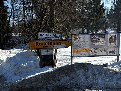 ... folgen wir den Wegweisern...