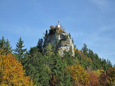 Riederstein mit Kapelle