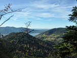 bevor wir die Aussicht genießen können.