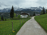 Die Partnachalm vor dem Wettersteingebirge