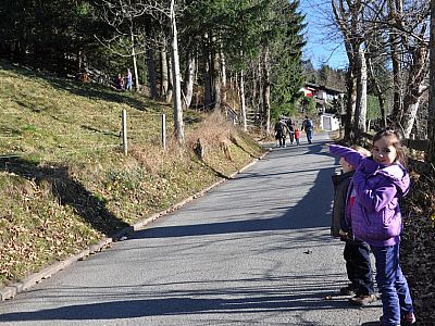 Gleich zu Beginn der Tour...